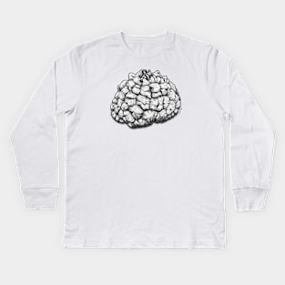 Dioscorea Elephantipes Caudex Kids Long Sleeve T-Shirt